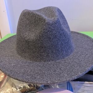Gray Fedora Hat